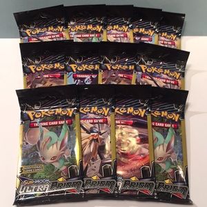 2018 Pokemon Card Lot! Sun & Moon Ultra Prism.